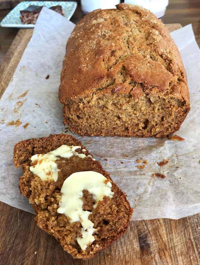 Delicious and basic recipe for Gingerbread Loaf from VJ cooks + VIDEO