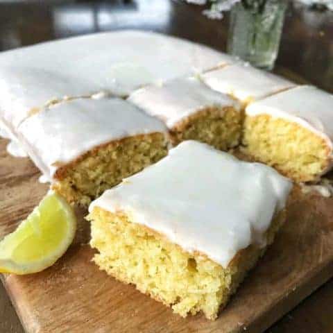 Lime and coconut cake