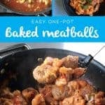 Baked Meatballs easy one-pot recipe by VJ cooks