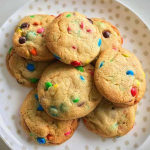 M&M cookies 