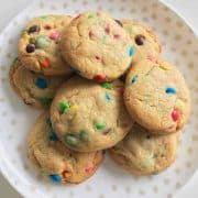 M&M cookies by VJ cooks