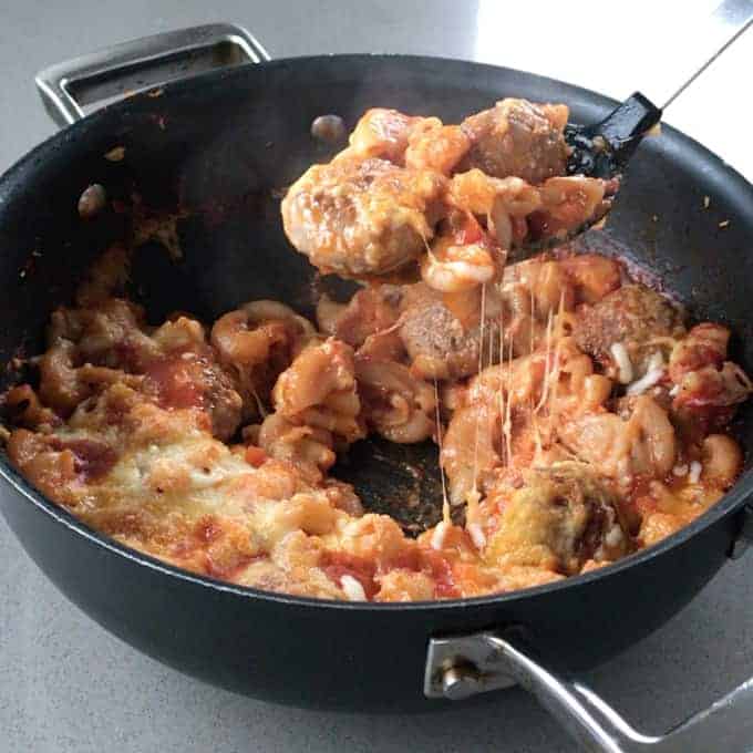 Easy baked meatballs easy one-pot recipe by VJ cooks 