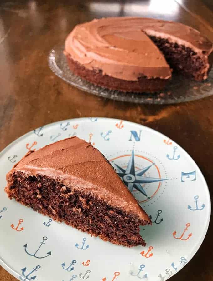 Easiest Coconut Banana Cake with Fudgy Chocolate Frosting. - Half Baked  Harvest