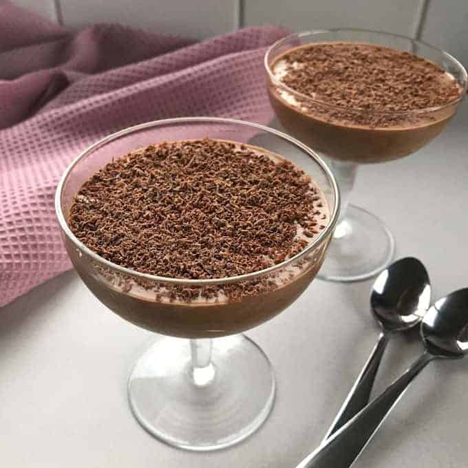 Chocolate mousse - easy recipe from VJ cooks