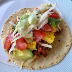 Vegetarian burrito bowl