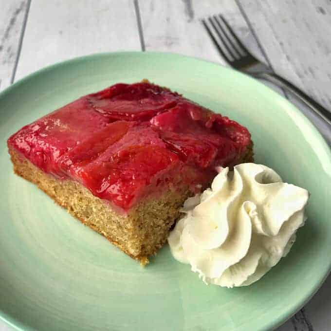 upside down plum cake easy recipe by VJ cooks 