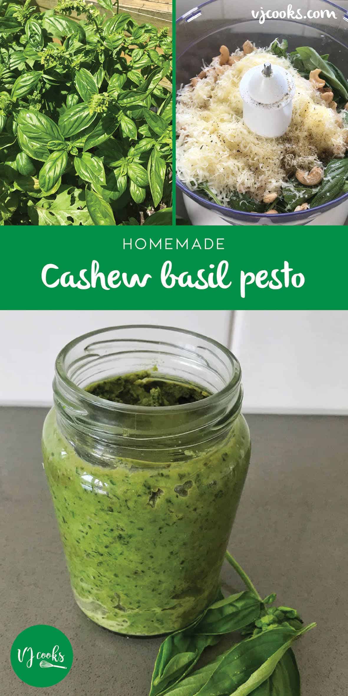 Cashew Basil Pesto
