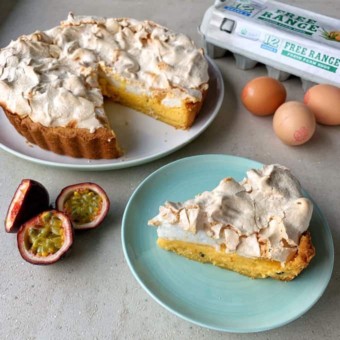 passionfruit meringue pie 