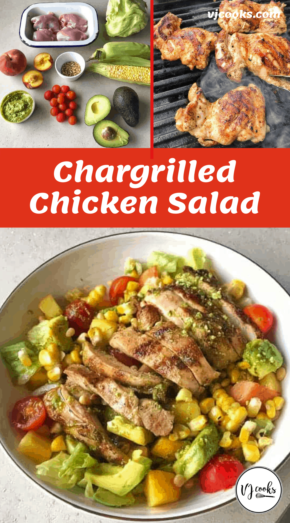 chargrilled chicken salad