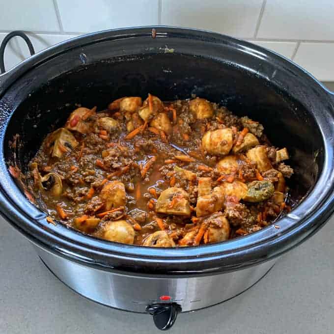 Slow Cooker Spaghetti Bolognese