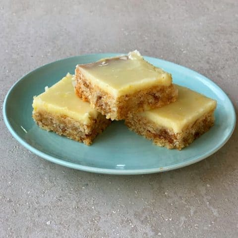 Lemon weetbix slice