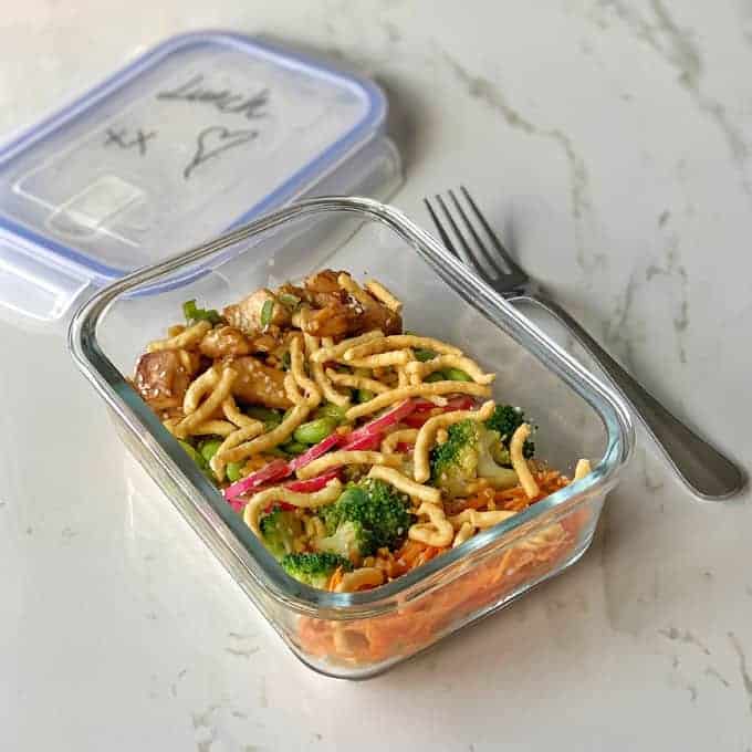 chicken buddha bowl with satay sauce from vj cooks Lunch meal prep