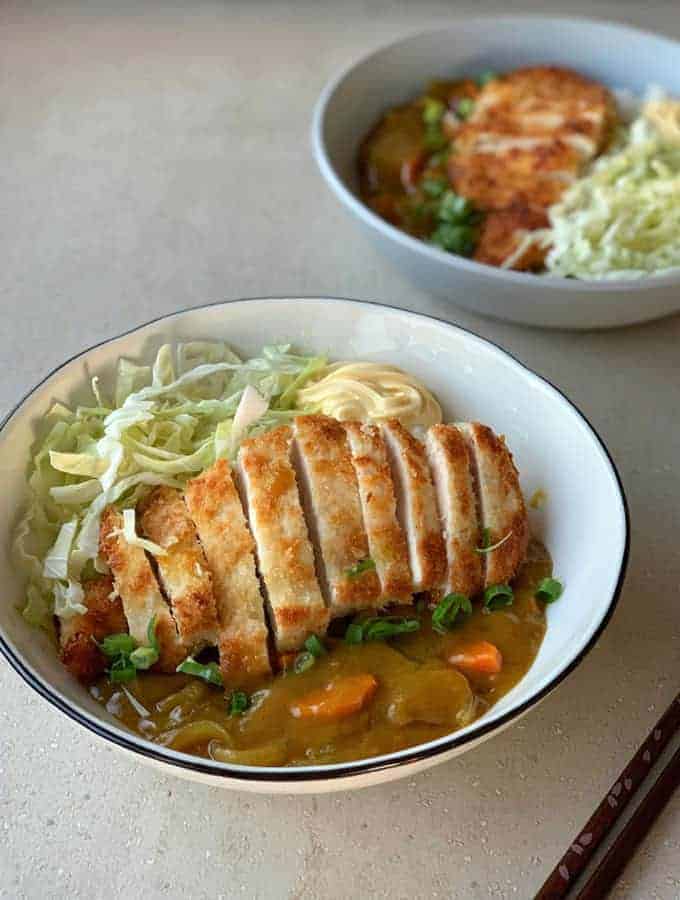 Japanese chicken katsu curry - VJ Cooks