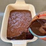 vj cooks chocolate and banana self saucing pudding