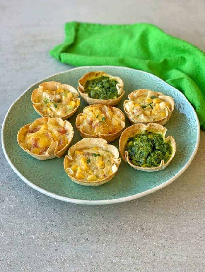 Mini quiche cups - VJ Cooks