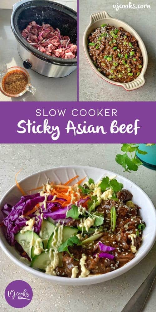 VJ cooks - Sticky Asian Beef