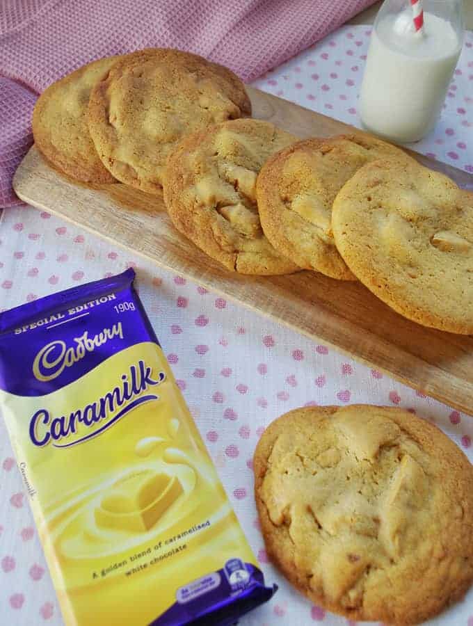 vj cooks caramilk cookies