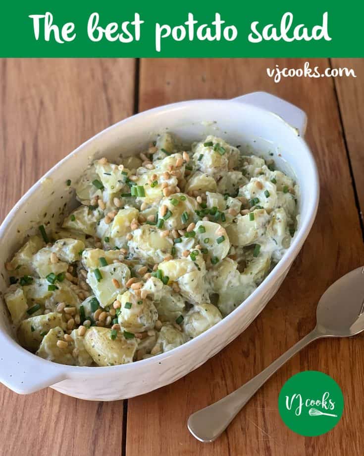 Best Ever Potato Salad - Vj Cooks