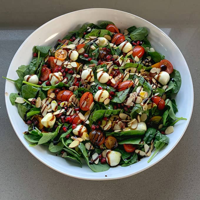 Green Christmas salad