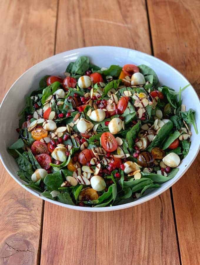 Green Christmas salad