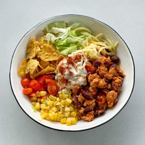 Chicken burrito bowls