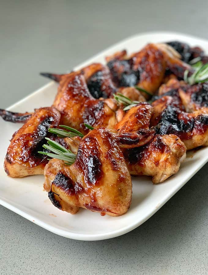 cranberry glazed chicken wings