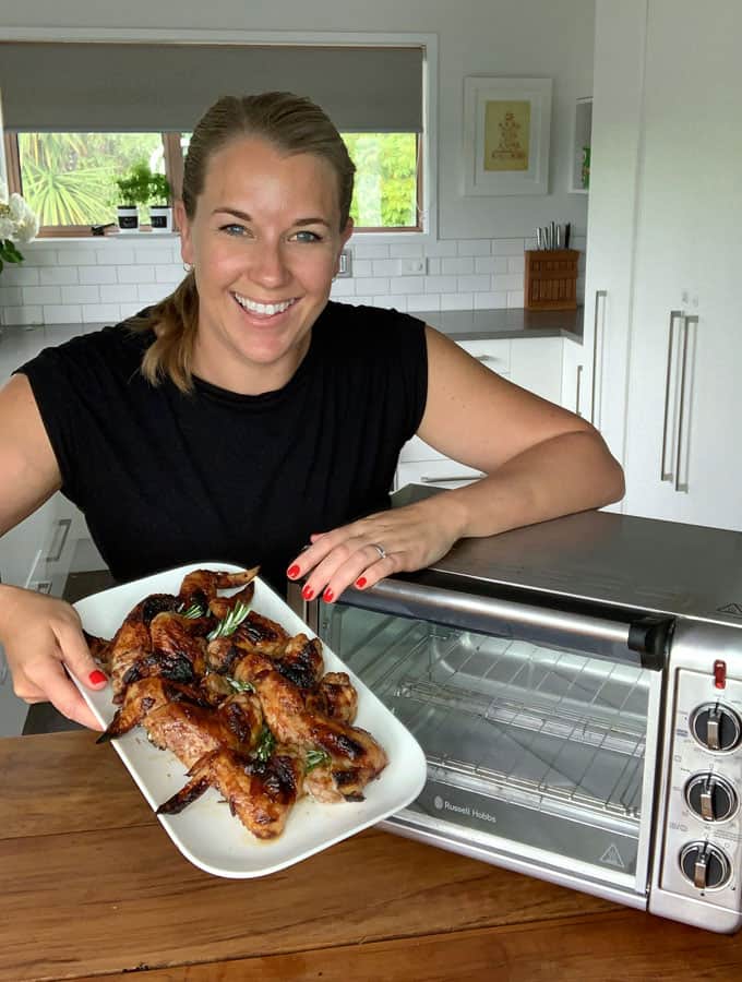 cranberry glazed chicken wings