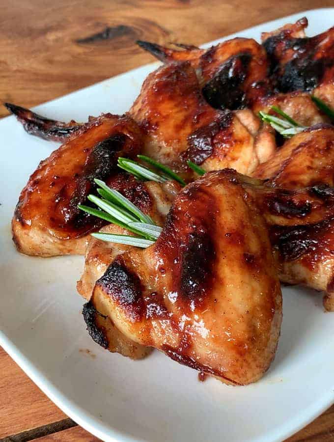 cranberry glazed chicken wings