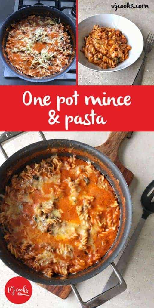 One Pot Mince and Pasta