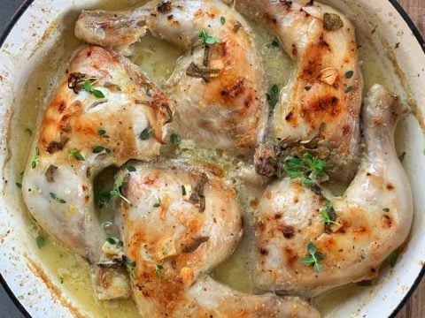 baked garlic chicken
