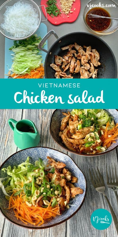 Vietnamese chicken salad