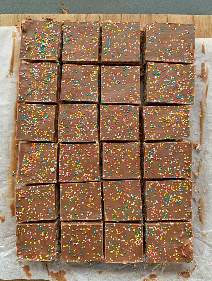 No-bake Milk Chocolate Slice