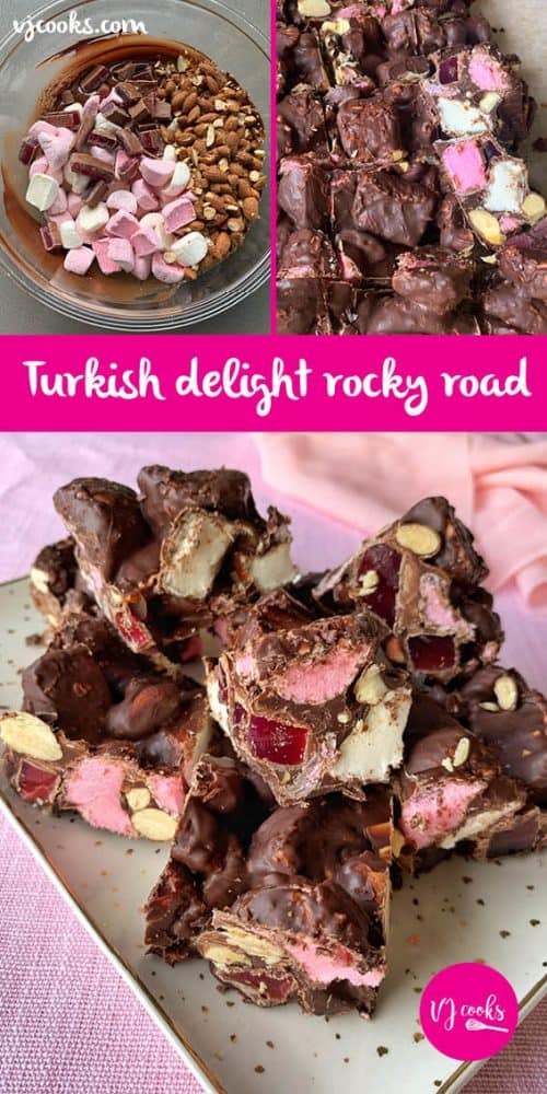 Turkish delight rocky road