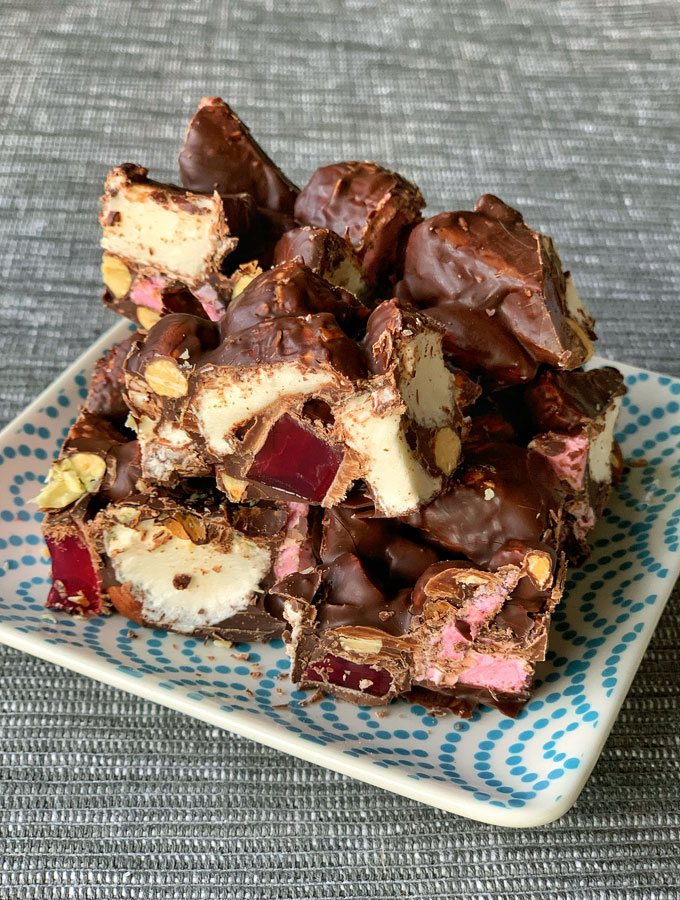 Turkish delight rocky road