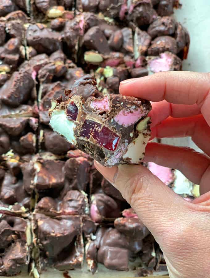 Turkish delight rocky road