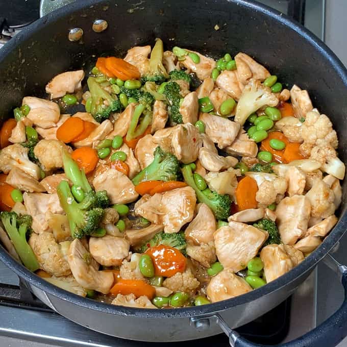 chicken vegetable stir fry