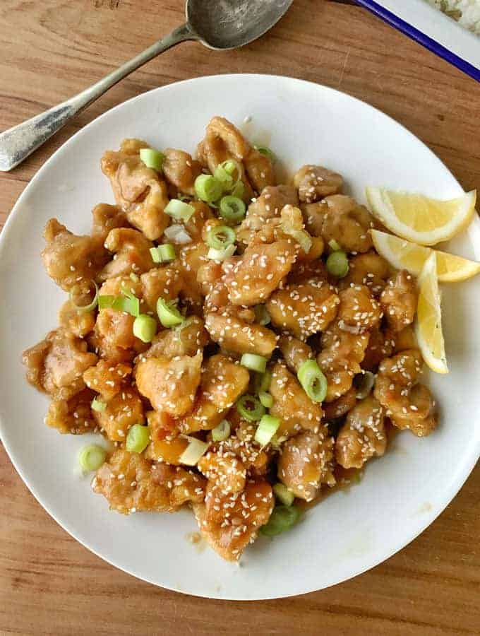 Sticky Lemon Chicken Vj Cooks