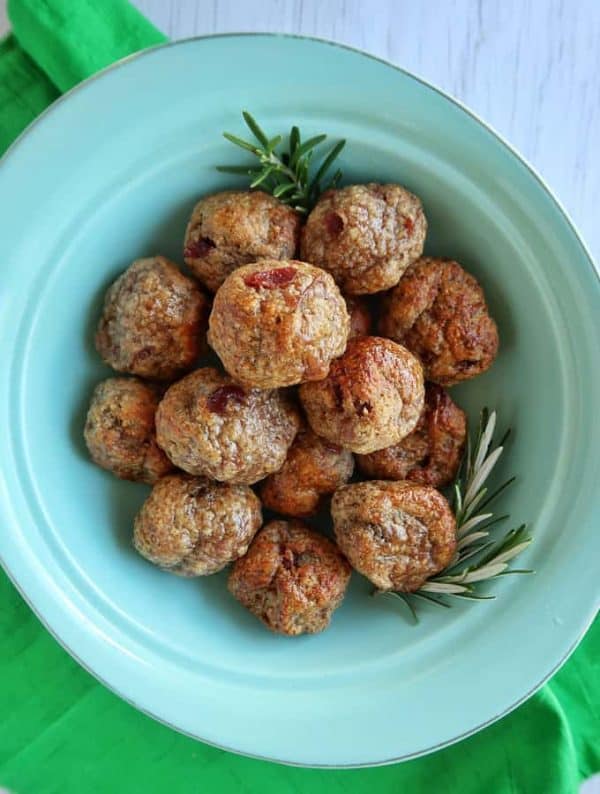 Cranberry Stuffing Balls VJ Cooks