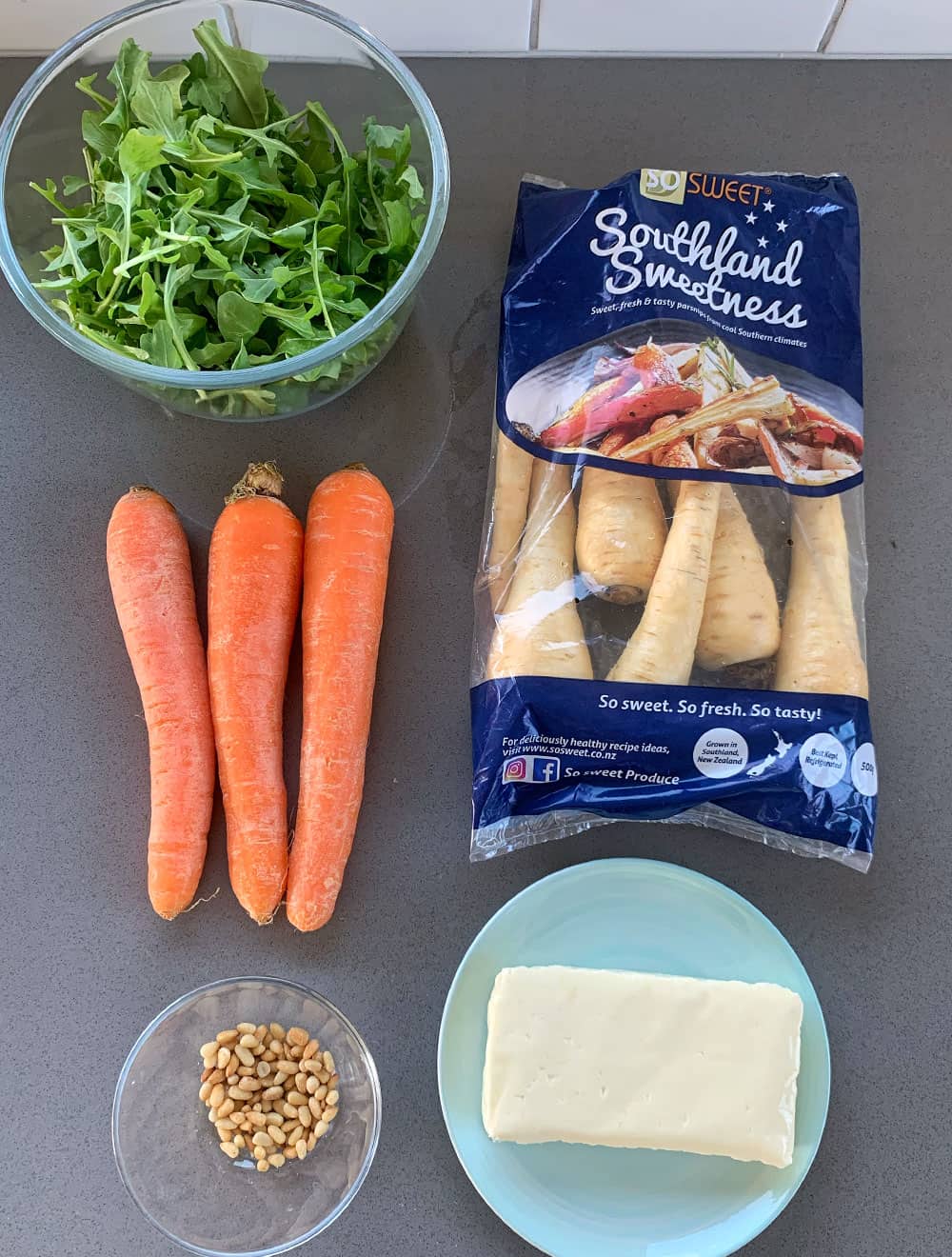 Carrot and chorizo salad