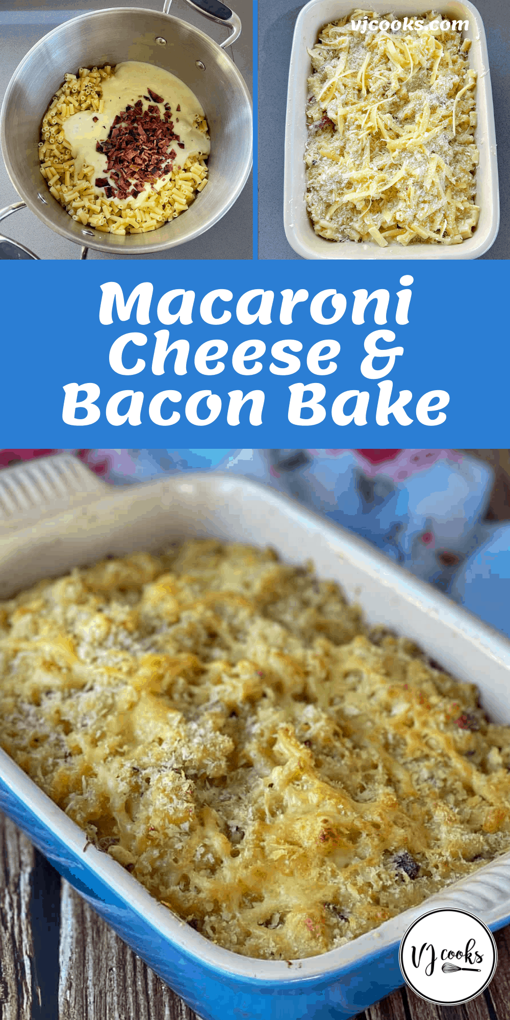 Macaroni Cheese and Bacon Bake