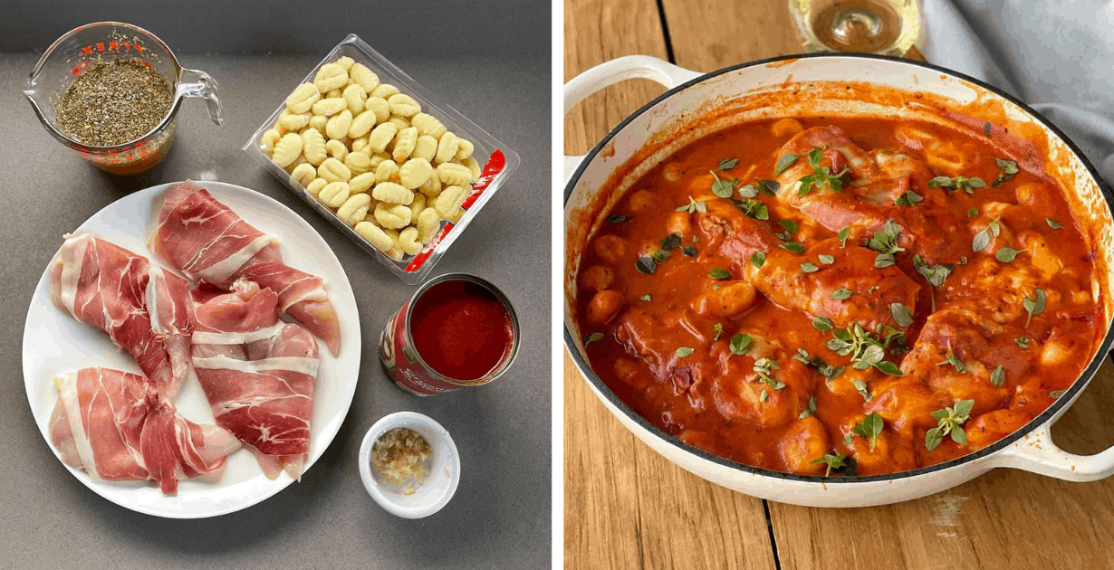 One pot chicken and gnocchi One pot chicken and gnocchi