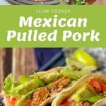 the process of making Slow cooker Mexican Pulled Pork