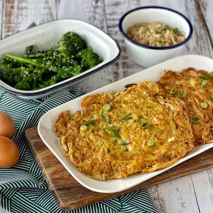 Easy Homemade Egg Foo Young - VJ Cooks