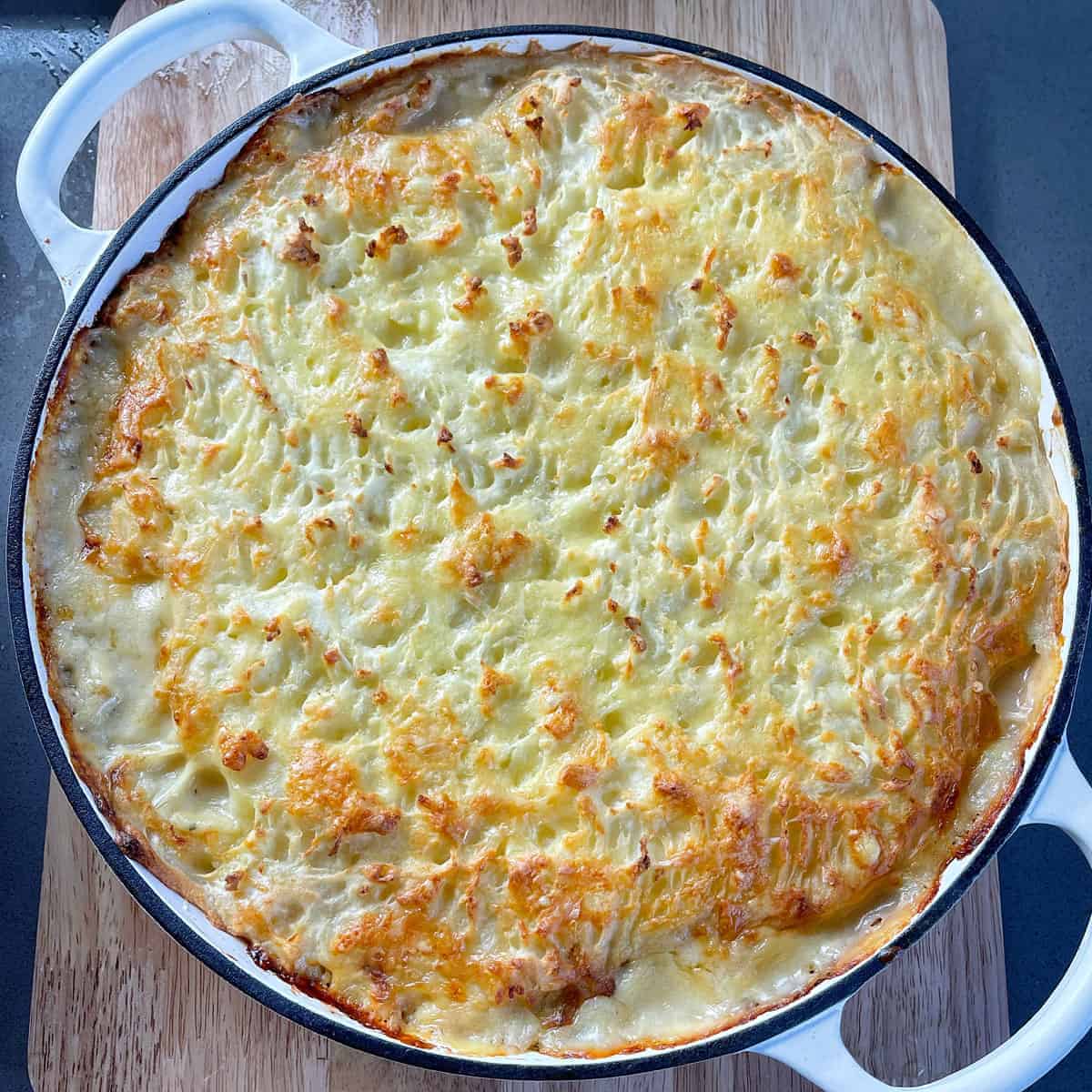 Kipper Pie Smoked Fish Pie - VJ Cooks