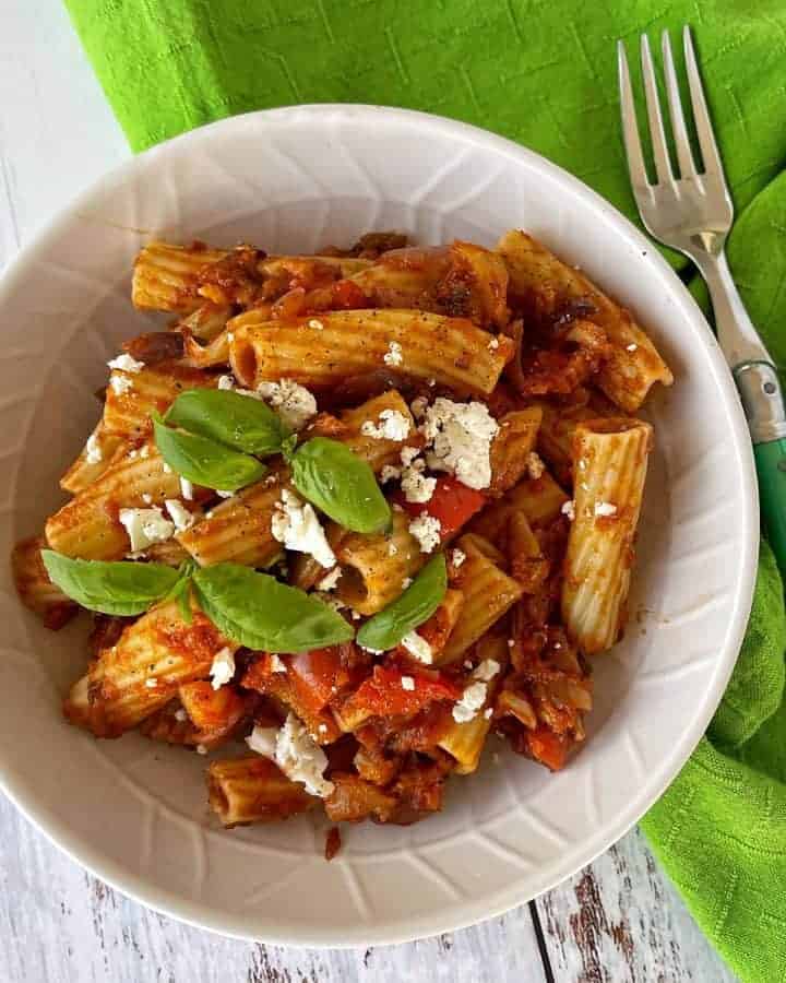 Roasted Vegetable Pasta Sauce VJ Cooks