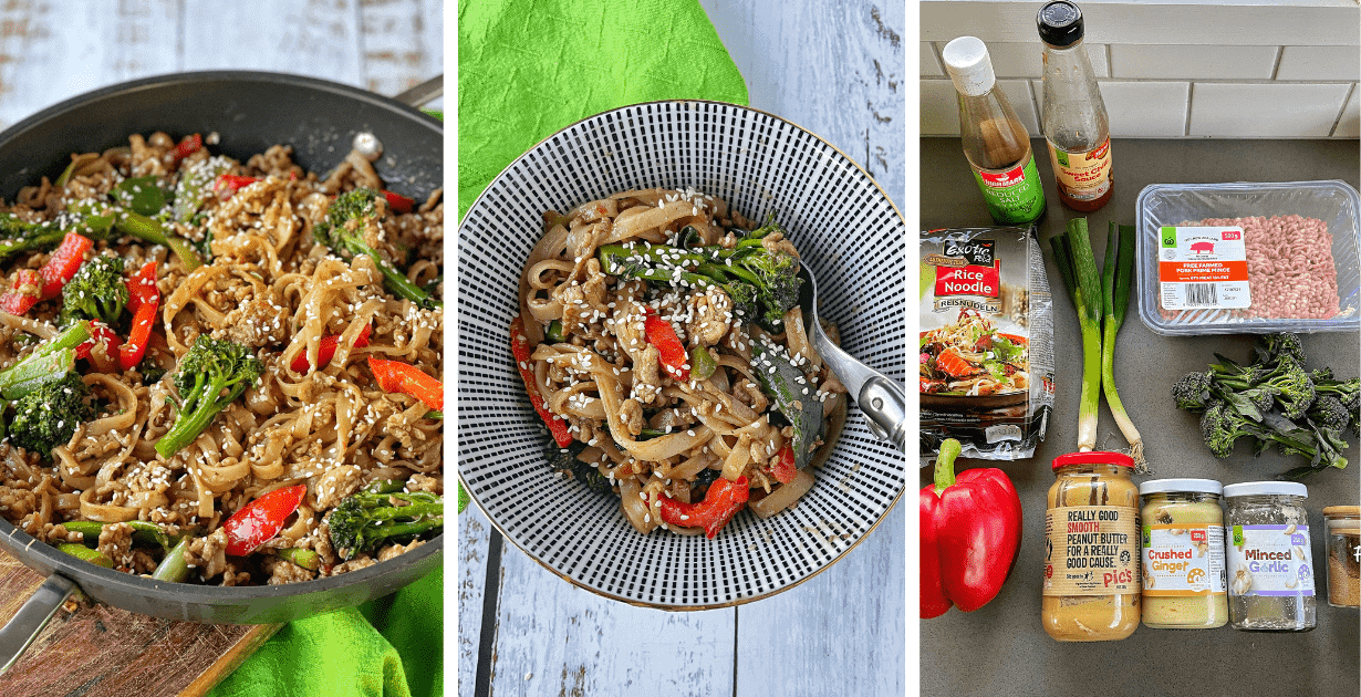 Pork Mince Noodle Stir Fry - VJ Cooks
