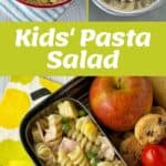 The process of making Kids' Pasta Salad