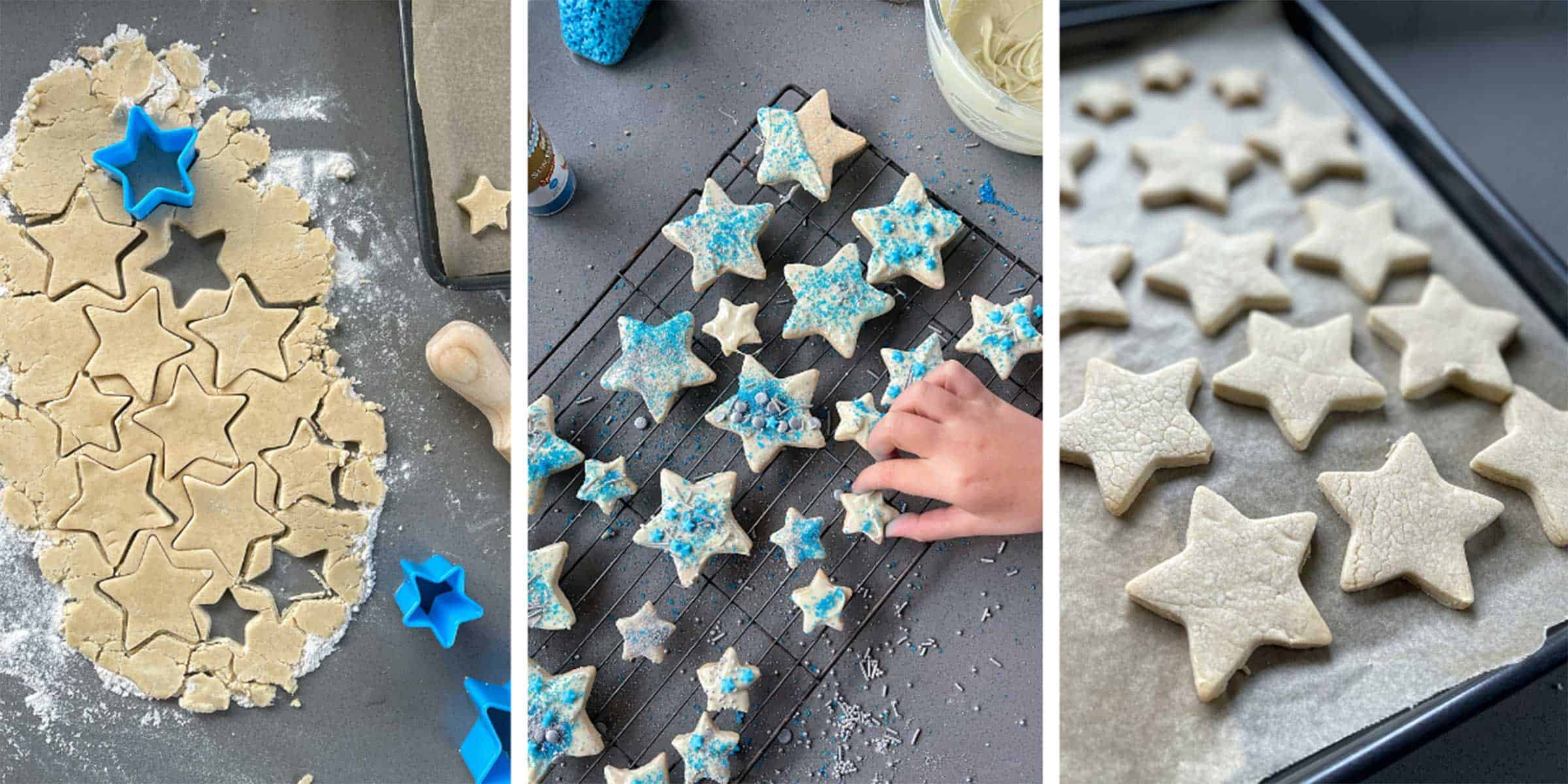 Star Shortbread Cookies