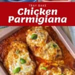 The process of making Chicken Parmigiana