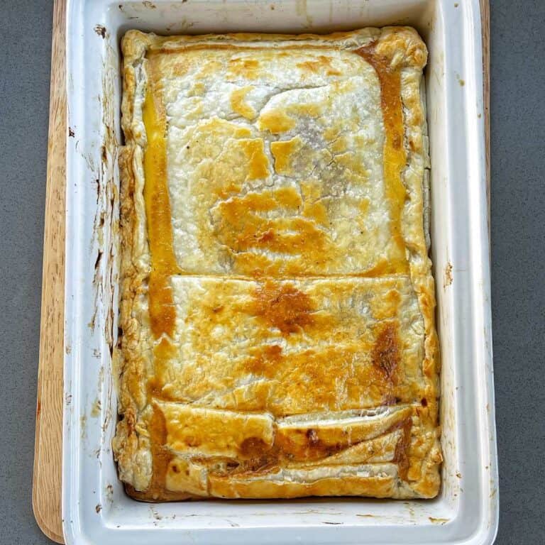 Bacon and Egg Pie - VJ Cooks